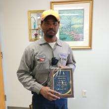 Brandon Foust - Apollo Burlington Employee of the Year 2017